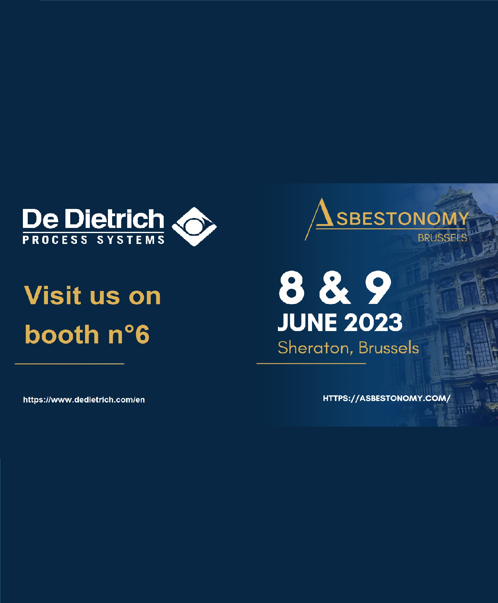  De Dietrich exhibits at Asbestonomy 2023 
